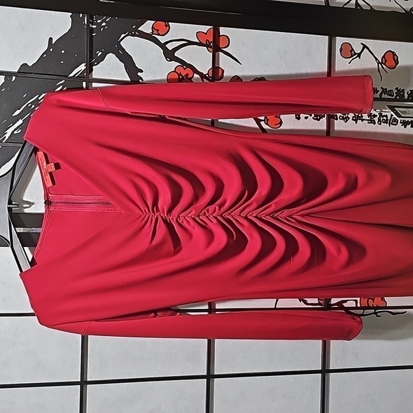 Narciso Rodriguez Design Nation‎ Red Dress Size Medium NWT - Picture 3 of 8